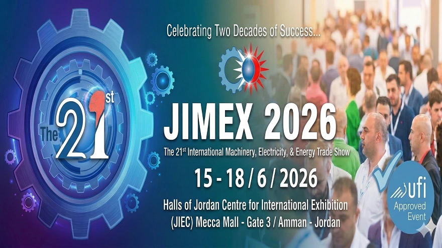 JIMEX 2026 — Indian Pavilion at Jordan International Machinery & Equipment Exhibition, Amman